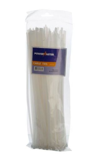 Picture of Powermaster Cable Ties 300 X 4.8 mm 12" 0822-08