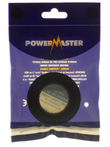 Picture of Powermaster 20Mtr Insulating Tape Black 1369-00