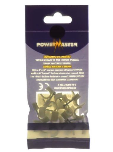 Picture of Powermaster 9mm Cable Clips Nc10-14 Bag 20 1369-16
