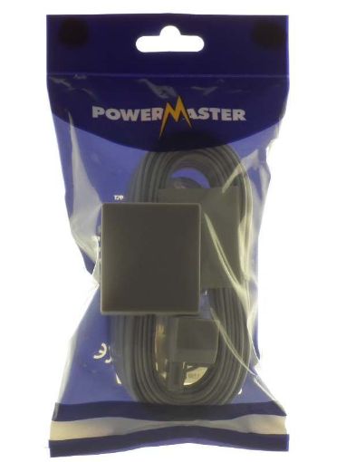Picture of Powermaster Rj11 Telephone Extension Kit 15 Mtr