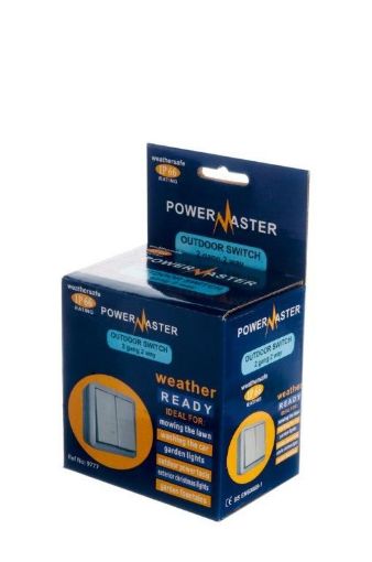 Picture of Powermaster 2G 2W Outdoor Switch Ip66   1709-08