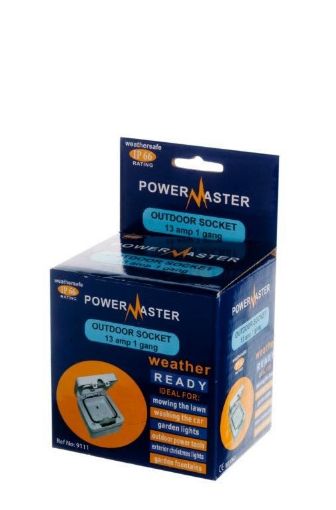 Picture of Powermaster 1G Outdoor Socket IP66  1709-12