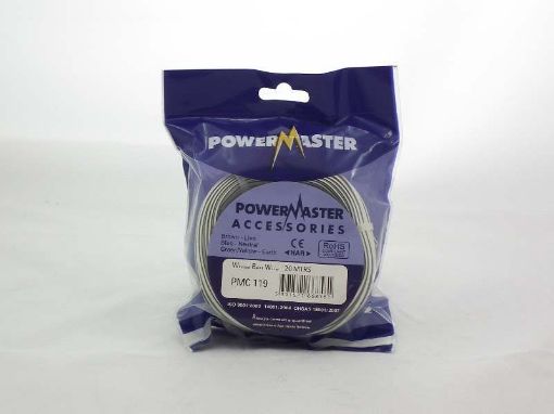 Picture of Powermaster White Bell Wire 20 Mtr 1765-02