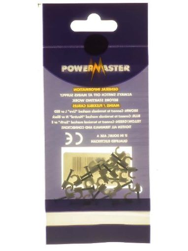 Picture of Powermaster 3mm Cable Clips White Nc3-5 Bag 20 1797-04