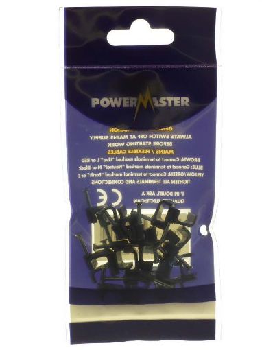 Picture of Powermaster 1.5Sq Twin & Earth Cable Clips Te1.5 Bag 20 1797-06