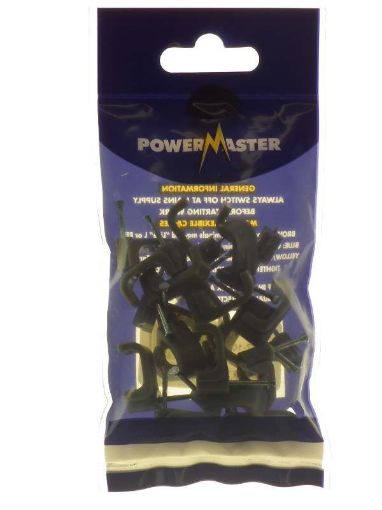 Picture of Powermaster 6Sq Twin & Earth Cable Clips Te6 Bag 20 1797-10