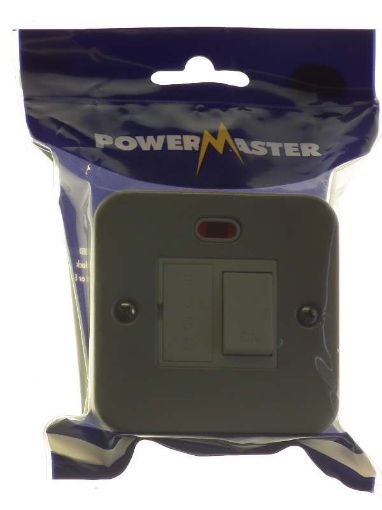 Picture of Powermaster 13 Amp Switched Metal Clad Spur C/W Neon 1798-16