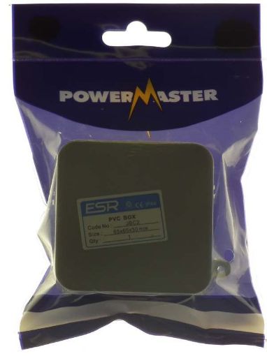 Picture of Powermaster Junction Box 75mm X 75mm 2.5Sq 1798-20