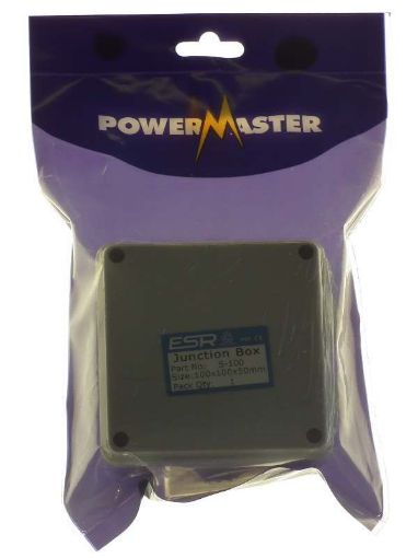 Picture of Powermaster Junction Box 100mm X 100mm 6Sq 1798-24