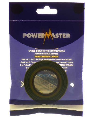 Picture of Powermaster 20 Mtr Insulating Tape Earth 1799-26