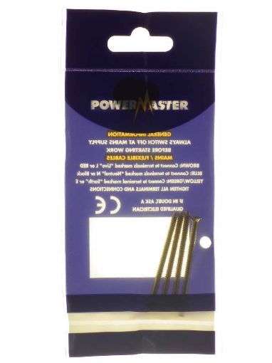 Picture of Powermaster 4 Pce 3.5mm x 25 mm Socket Screws Nickle Plated