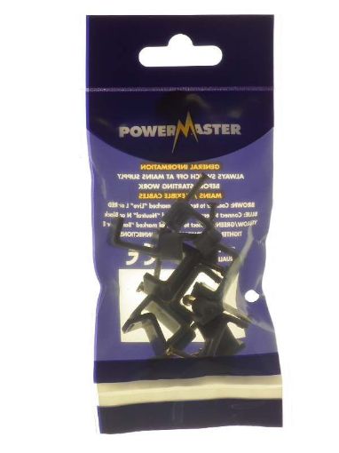 Picture of Powermaster 10Sq Twin & Earth Cable Clips Bag 20 1812-22