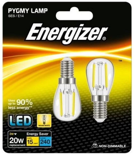 Picture of Energizer 2W 20W E14 Led Light Bulb Pygmy Lamp 240 Lumens