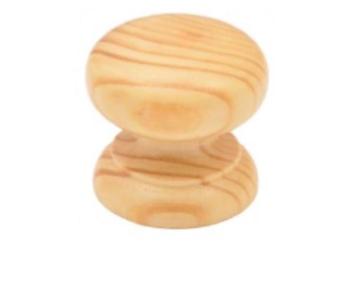 Picture of Phoenix Wooden Pine Knob Lacquered 45mm