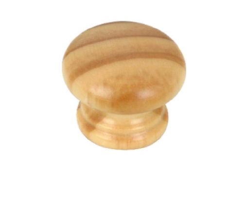 Picture of Phoenix 30mm Pine Cupboard Knob Lacquered