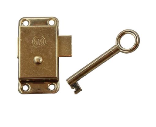 Picture of Phoenix Cupboard Lock & Key 60mm EB (1)