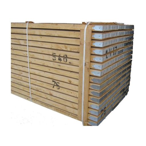 Picture of 8ft Scaffolding Planks Banded - KS4600 63mm Thick