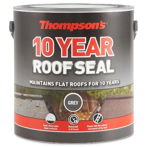 Picture of Ronseal Paint Thompsons Hp 10Yr Roof Seal Grey 2.5Lt