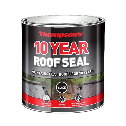 Picture of Ronseal Paint Thompsons Hp 10Yr Roof Seal Black 4Lt