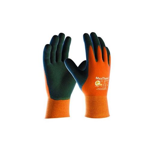Picture of Maxitherm Palm Orange Gloves Size 9