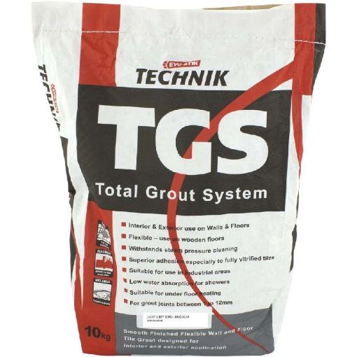 Picture of Bostik Technik TGS Light Grey Grout 10Kg