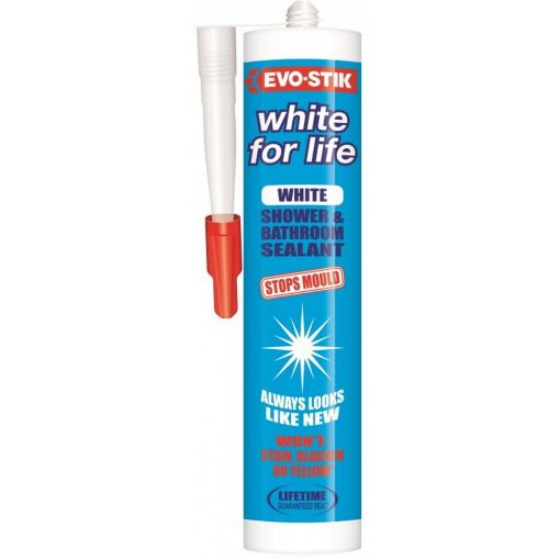 Picture of Bostik White For Life Sealant 310ml Cartridge