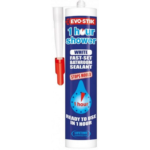 Picture of Bostik 1 Hour Shower Sealant White 310ml