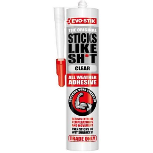 Picture of Bostik Sticks Like Sh*T Clear  Cartridge