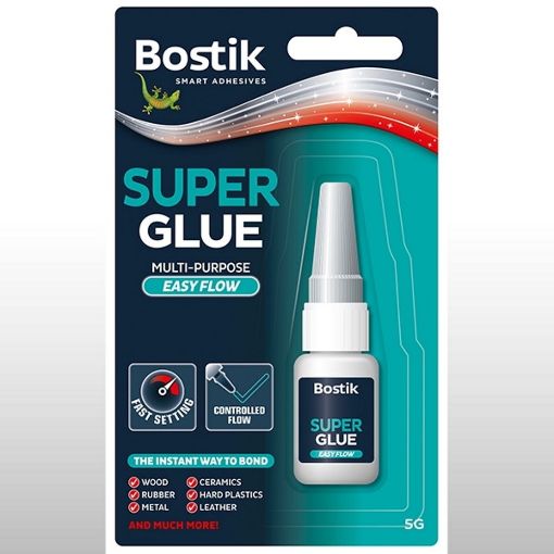 Picture of Bostik Super Glue Easy Flow Bottle 5Grm