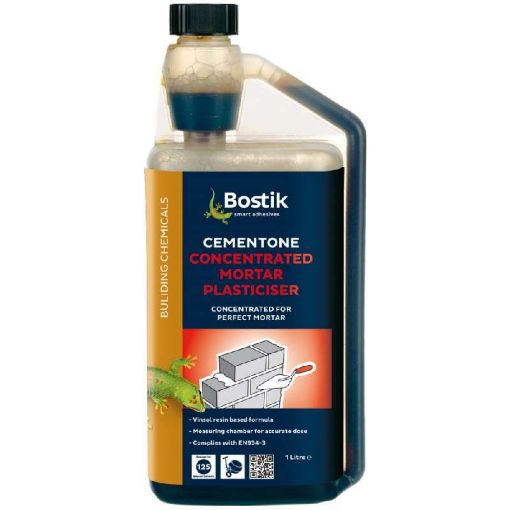 Picture of Bostik Cementone Mortar Plasticiser Concentrate 1Ltr