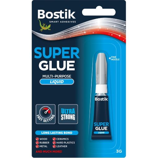 Picture of Bostik Super Glue Original Tube 3Grm