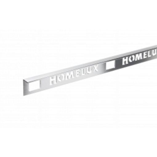 Picture of Homelux Tile Trim Straight Edge Silver Effect 12.5mm X 2.5M