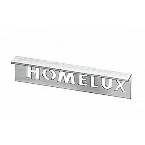 Picture of Homelux Tile Trim Straight Edge Stainless Steel Effect 12.5mm X 2.5M