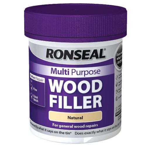 Picture of Ronseal Paint Multi Purpose Wood Filler Natural 250G J