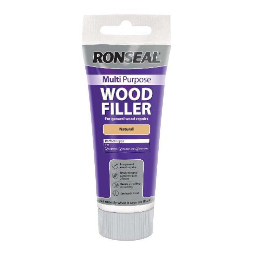 Picture of Ronseal Paint Multi Purpose Wood Filler Natural 325G T
