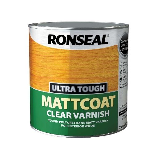 Picture of Ronseal Paint Interior Clear Matt 2.5Lt
