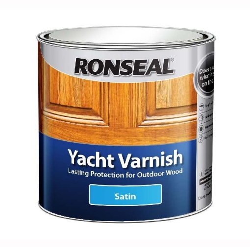 Picture of Ronseal Paint Exterior Yacht Varnish Satin 2.5Lt