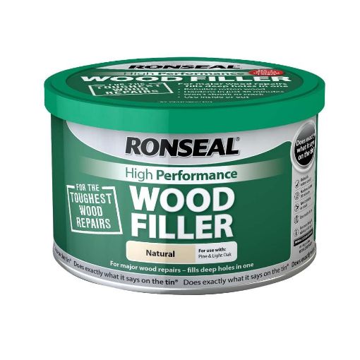 Picture of Ronseal Paint High Performance Wood Filler Natural 275Gm