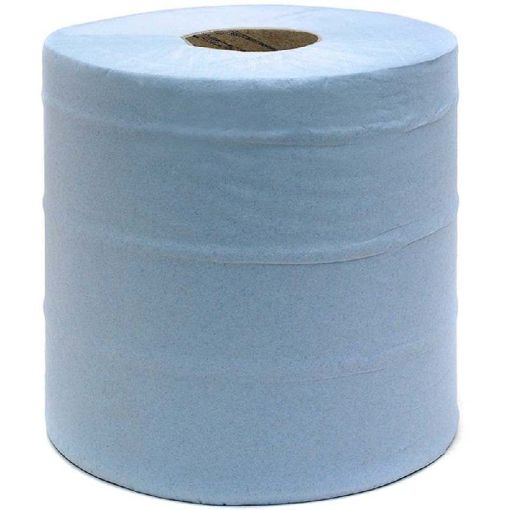 Picture of Prime Source 2 Ply Centre Feed Rolls Blue - 6Pk