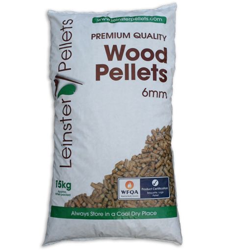 Picture of Leinster Pellets Premium Wood Pellets - 15kg