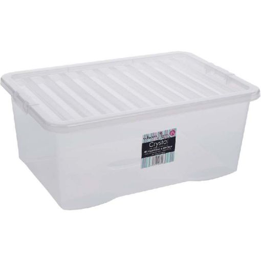 Picture of Crystal 45Ltr Box & Lid (10870)