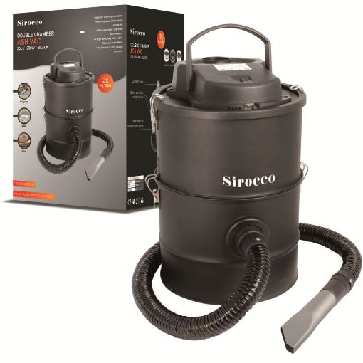 Picture of Sirocco 25L Double Chamber Ash Vac