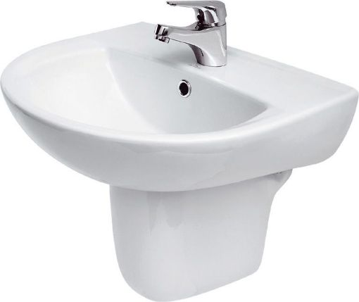 Picture of Arteca 550mm Basin - Two Tap Hole 550 x 455mm