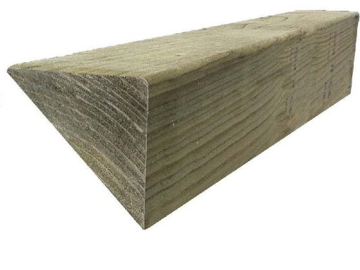 Picture of White Deal Angle Fillet 75mm x 4.8m (3" x 16ft)