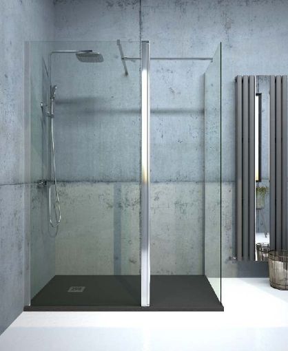 Picture of Aspect 700mm Wetroom Panel - Chrome