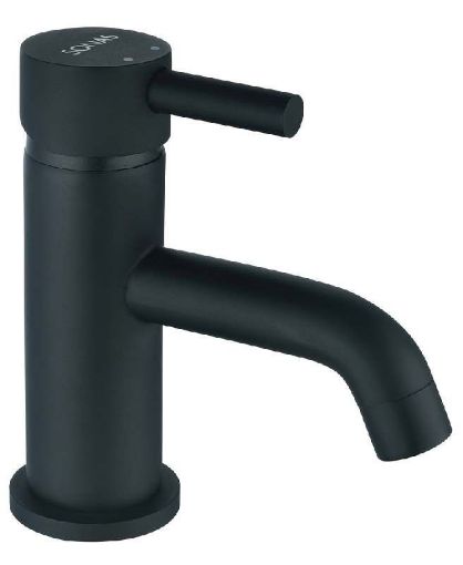 Picture of Harrow Black Basin Mixer with FREE Click Clack Basin Waste