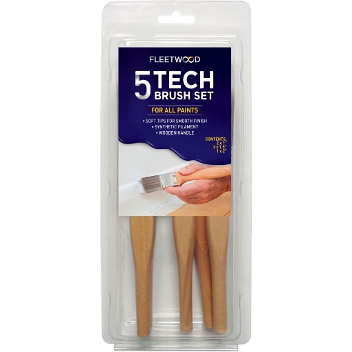 Picture of Fleetwood Paint Tech 5Pc Brush Set