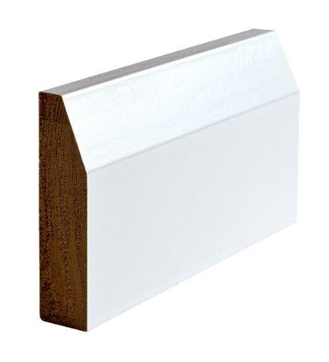 Picture of Mdf Primed Chamfered & Rounded Architrave 18mm x 94mm x 5.4M