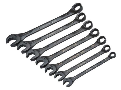 Picture of Crescent X6™ Open End Ratcheting Spanner Set, 7 Piece