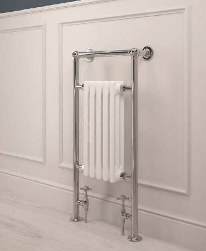 Picture of Croft 940 x 475 Heated Towel Rail